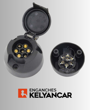 Conector Hembra de 7 polos Europeo universal