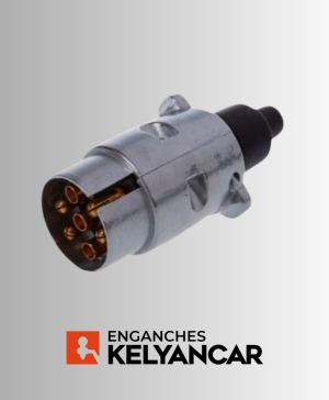 Conector macho de 7 polos Europeo universal